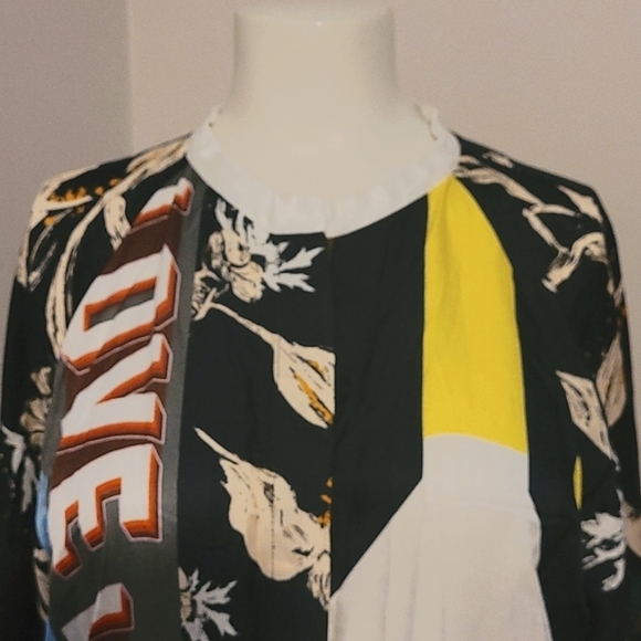 Dorothee Schumacher - Artistic Patch silk blend blouse - Size 2 - Picture 6 of 16